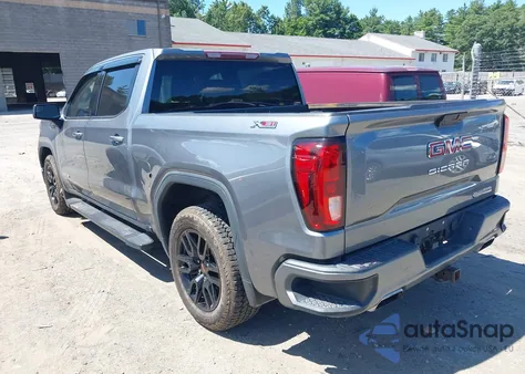 2020 GMC Sierra 1500 4Wd Short Box Elevation from USA, damaged, VIN 3GTU9CED9LG185718